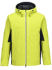 Leichte wasserdichte Herrenjacke mit verbundener Kapuze, versiegelten Bicolor-Reißverschlüssen und Windjacke 
