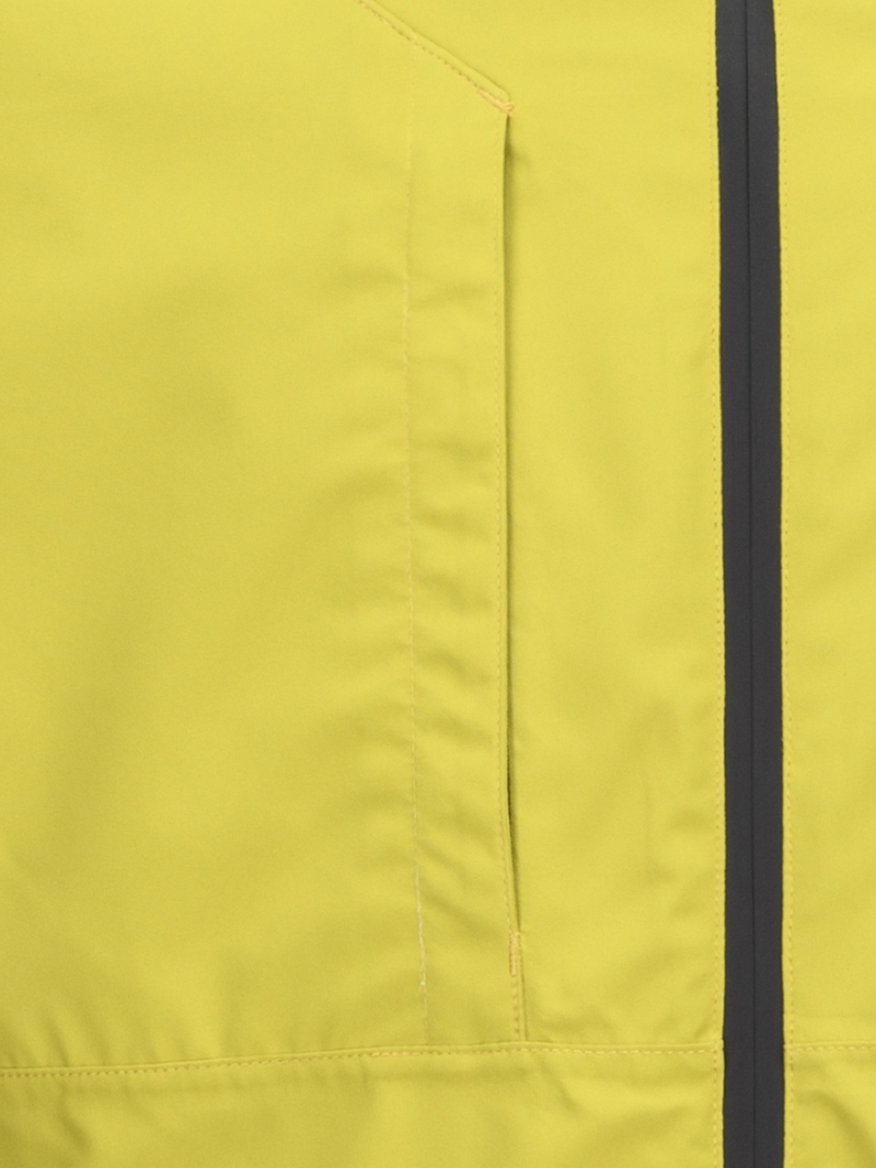 Leichte wasserdichte Herrenjacke mit abnehmbarer Kapuze und versiegelten Outdoor-Windjacken