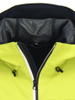 Leichte wasserdichte Herrenjacke mit verbundener Kapuze, versiegelten Bicolor-Reißverschlüssen und Windjacke 