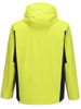 Leichte wasserdichte Herrenjacke mit verbundener Kapuze, versiegelten Bicolor-Reißverschlüssen und Windjacke 