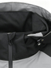 Leichte, wasserdichte Herrenjacke mit abnehmbarer Kapuze und versiegelten Nähten für Outdoor-Camping